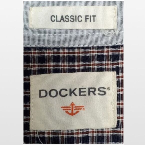 Dockers Large Men Classic Plaid Top - Picture 11 of 14
